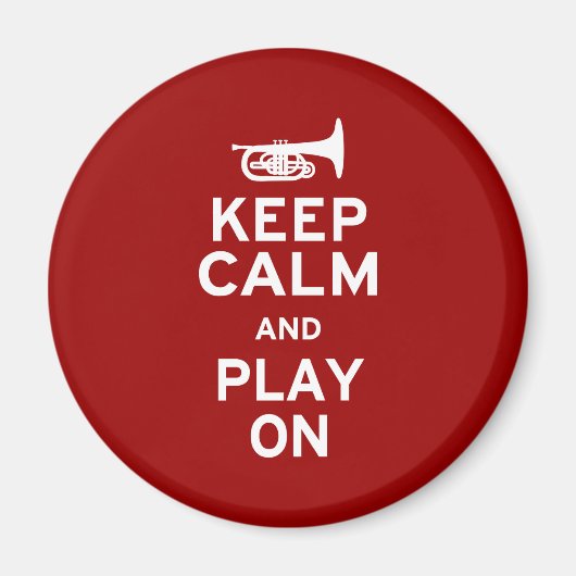 Behalt Calm Mellophone Magnet (Vorne)