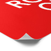 Behalt Calm - Musikposter Poster (Ecke)