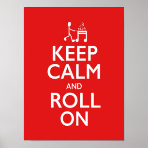 Behalt Calm - Musikposter Poster