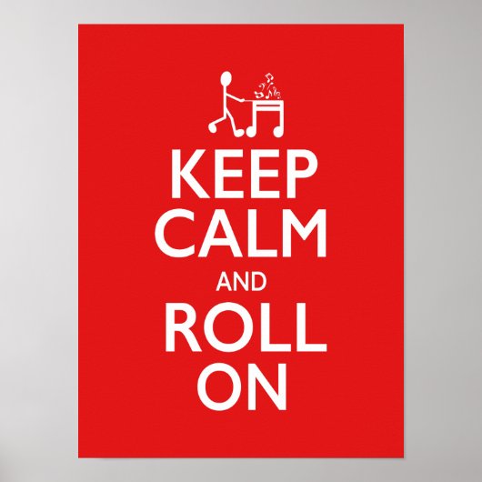 Behalt Calm - Musikposter Poster (Vorne)
