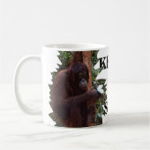Behalt Calm Orangutan Kaffeetasse (Links)