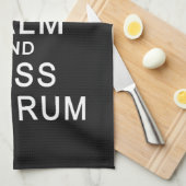 Behalt Calm & Pass Das Rum Handtuch (Viertel Falte)