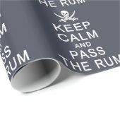 Behalt Calm & Pass Das Rum Packpapier (Rolleneckpunkt)