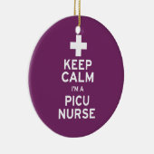 Behalt Calm PICU Nurse Keramikornament (Rechts)