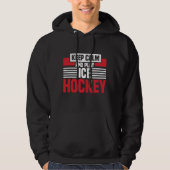 Behalt Calm Play Hockey Hoodie (Vorderseite)