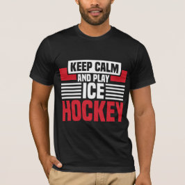 Behalt Calm Play Hockey T-Shirt