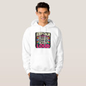 Behalt Calm Play it Loud Hoodie (Vorne ganz)