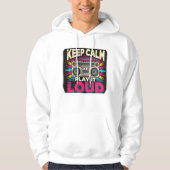 Behalt Calm Play it Loud Hoodie (Vorderseite)