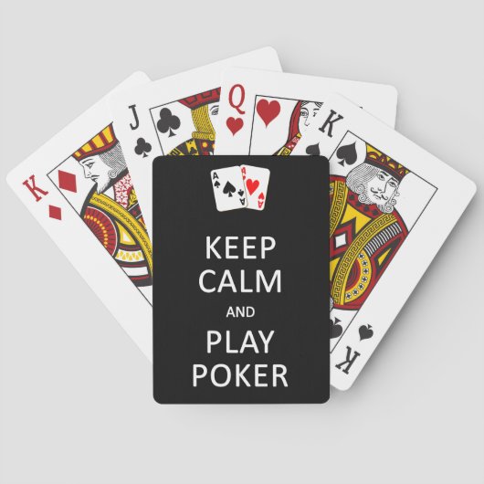 Behalt Calm & Play Poker Spielkarten (Rückseite)