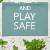 Behalt Calm & Play Safe Küchentücher nach Maß (Gefaltet)