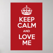 Behalt Calm Poster (Vorne)