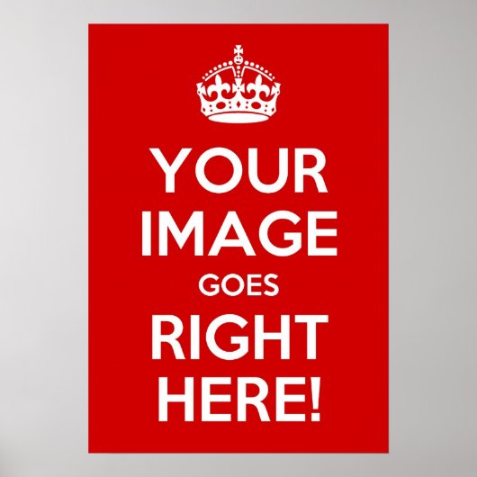 Behalt Calm Poster (Vorne)