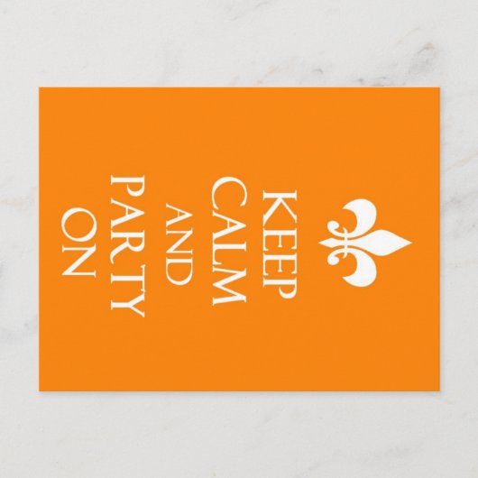 Behalt Calm Postkarte (Vorderseite)