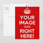 Behalt Calm Postkarte (Vorne/Hinten)