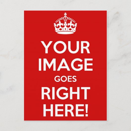 Behalt Calm Postkarte (Vorderseite)