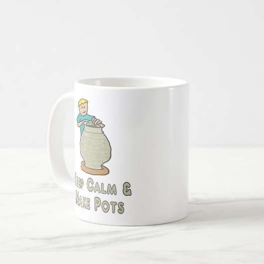 Behalt Calm Pottery Kaffeetasse (Vorderseite Links)