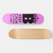 Behalt Calm Queen B ist hier Skateboard (Horizontal)