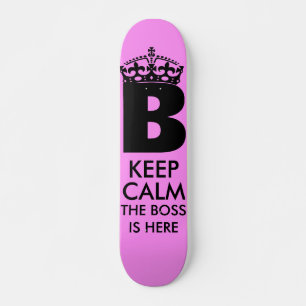 Behalt Calm Queen B ist hier Skateboard