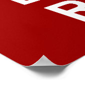 Behalt Calm Rat Lover's Poster (Ecke)