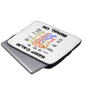 Behalt Calm Renal on (Niere Nephron) Laptopschutzhülle (Vorne Knopf)