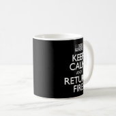 Behalt Calm Return Fire Zweite Änderung @ Kaffeetasse (VorderseiteRechts)
