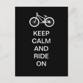 Behalt Calm Ride on Postkarte (Vorderseite)