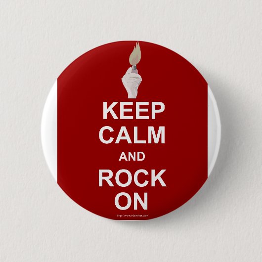 Behalt Calm Rock on Button (Vorderseite)