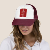 Behalt Calm Rock on Truckerkappe (Beispiel)