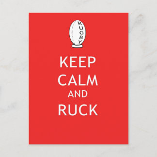 Behalt Calm & Ruck Postkarte