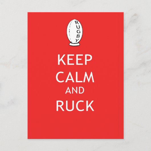 Behalt Calm & Ruck Postkarte (Vorderseite)