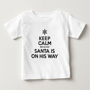 Behalt Calm Santa Baby T-shirt