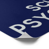 Behalt Calm School Psychologist's Office Poster (Ecke)