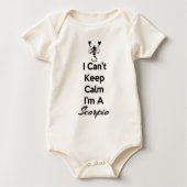 Behalt Calm Scorpio Baby Strampler (Vorderseite)