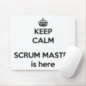 Behalt Calm Scrum Master Mousepad (Mit Mouse)