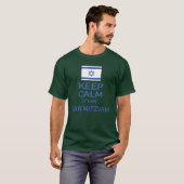 Behalt Calm seine meine Bar Mitzvah Funny T-Shirt (Vorne ganz)