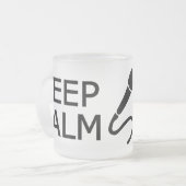 Behalt Calm & Sing On Tasse - wählen Sie Stil, Far (Vorderseite Links)