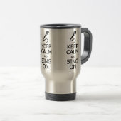Behalt Calm & Sing On Tasse - wählen Sie Stil, Far (VorderseiteRechts)