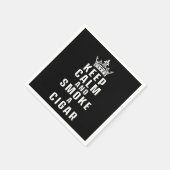 Behalt Calm Smoke Cigar Smoker Humidor Cutter Gesc Serviette (Ecke)