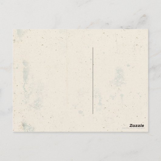 Behalt Calm Teach Kindergarten Postkarte (Rückseite)