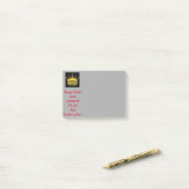 Behalt Calm Teachers Post-it Klebezettel (Auf Schreibtisch)