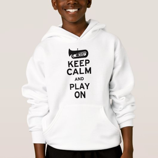 Behalt Calm Tuba Hoodie (Vorderseite)