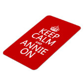 Behalt Calm und Annie On Magnet (Linke Seite)