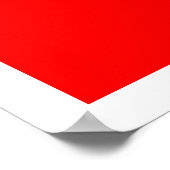 Behalt Calm und Bacon On Poster (Ecke)