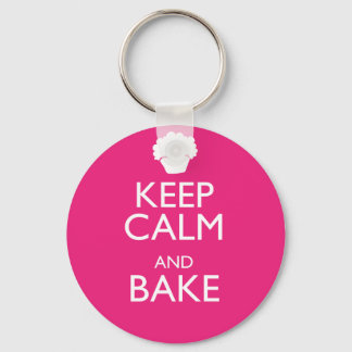 BEHALT CALM UND BAKE SCHLÜSSELANHÄNGER