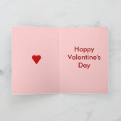 BEHALT CALM und BE MINE Feiertagskarte (Innenseite)