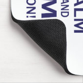 Behalt Calm und BMX ON Mousepad (Ecke)