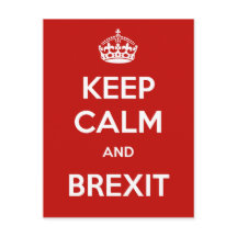 Behalt Calm und Brexit
