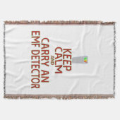 Behalt Calm und Carry an EMF Detector (Parody) Decke (Vorderseite)