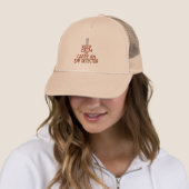 Behalt Calm und Carry an EMF Detector (Parody) Truckerkappe (Beispiel)