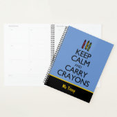Behalt Calm und Carry Crayons Planer (Anzeige)